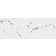 Metal Læsebriller Beskyt Dit Syn Hipster Blue Light (med styrke) - Transparent