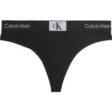 Calvin Klein 48 - Dame - G strenge Trusser Calvin Klein Modern Thong - Black