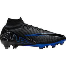 Nike Herre - Sort Fodboldstøvler Nike Mercurial Superfly 9 Elite FG - Black/Hyper Royal/Chrome