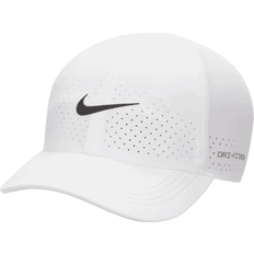 Nike Elastan/Lycra/Spandex Tilbehør Nike Dri-FIT ADV Club Unstructured Tennis Cap - White/Black