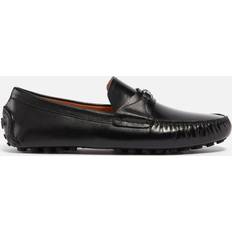 Herre - Sort Mokkasiner Ferragamo Salvatore Men's Florin Leather Moccasin Shoes 41/UK Black