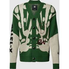 G-Star S Trøjer G-Star Holiday Loose Knitted Cardigan Green Men