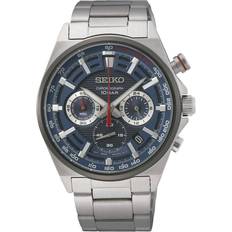 Seiko Rustfrit stål - Unisex Armbåndsure Seiko SSB407P1 AT, Category_Accessories, Color_Multifarver, Herre, Multifarver, One size, Season_All Year, Subcategory_Watches, ONESIZE