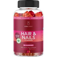 B-vitaminer - Jod Kosttilskud VitaYummy Hair & Nails Vitamins 90 stk