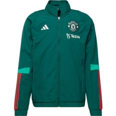 Adidas Jakker adidas Manchester United FC Presentation Jacket, Green