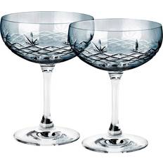 Frederik Bagger Champagneglas Frederik Bagger Crispy Gatsby Sapphire Champagneglas 30cl 2stk