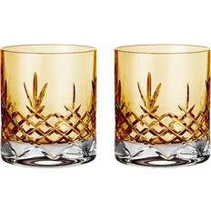 Gul Drinksglas Frederik Bagger Crispy Lowball Citrine Drinksglas 38cl 2stk