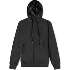 Moncler Dame Sweatere Moncler Black Zipped Hoodie