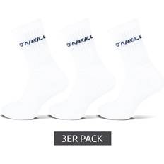 O'Neill Strømper O'Neill 3-Pack Sport Sock Sokker Hvid