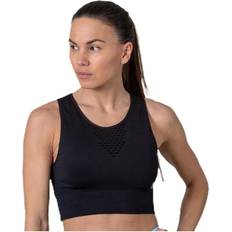 Superdry Dame Undertøj Superdry Studio Seamless Bra Black, Female, Tøj, Sports-bh, Træning, Sort