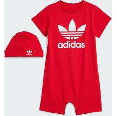 34 - XS Jumpsuits & Overalls adidas Gift Set Jumpsuit And Beanie Baby Tracksuits Red