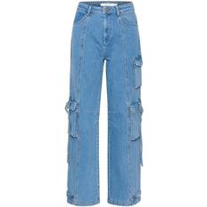 Gestuz Jeans Gestuz ZoyGZ Cargo Pants MID BLUE WASHED