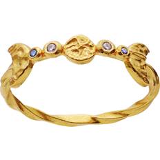 Beige Smykker Maanesten Lucilia Ring Gold