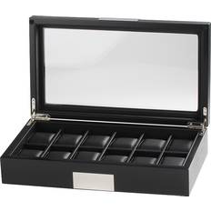 Rothenschild Uhrenbox RS-2350-12BL für 12 schwarz