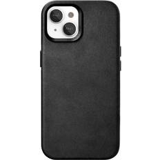 Woodcessories Apple iPhone 15 Mobilcovers Woodcessories Bio Leather Case MagSafe iPhone 15 Black