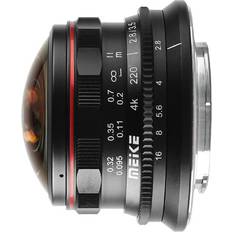 Meike 3.5mm F2.8 Wide Angle Fisheye Lens fÃ¼r MFT mount, Objektiv