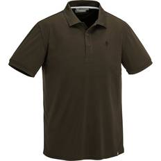 Pinewood Brun Overdele Pinewood Ramsey polo T-shirt, Suede Brown