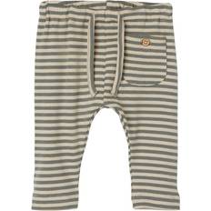 Joggingbukser - Stribede Lil'Atelier Gago Loose Pants - Fog/Agave Green