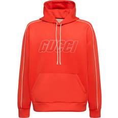 Gucci Sweatere Gucci Logo neoprene hoodie orange