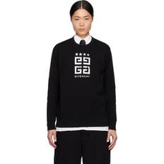 Givenchy Black 4G Stars Sweatshirt 001-BLACK