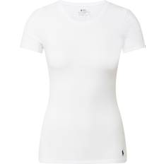 Polo Ralph Lauren Dame - Hvid T-shirts & Toppe Polo Ralph Lauren Women Slim Fit T-Shirt White * Kampagne *