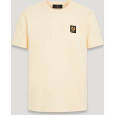 Belstaff Rund hals T-shirts & Toppe Belstaff Patch T-Shirt Yellow Sand