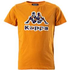 Kappa Orange T-shirts & Toppe Kappa Logo Berk Orange, Unisex, Tøj, T-shirt, Orange, 152