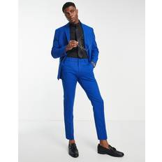New Look Bukser New Look skinny suit trouser in bright blueW30 L32