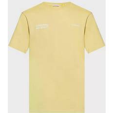 Moncler T-shirts Moncler Men's Genius x Fragment T-Shirt Yellow Yellow 52XL