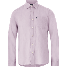 Lexington Skjorter Lexington Skjorte Ryan Linen Shirt Lilla