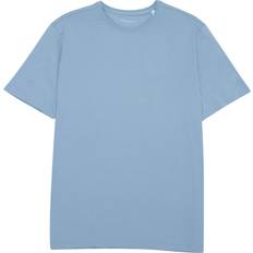 Knowledge Cotton Apparel Herre - S T-shirts Knowledge Cotton Apparel Agnar Basic T-shirt, Asley Blue