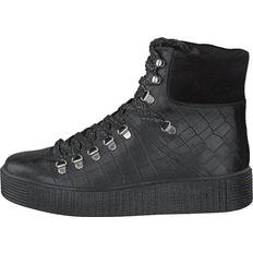 Shoe The Bear Sneakers Shoe The Bear Stb-agda Croco Black