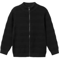 152 - Lange ærmer Trøjer Name It Strik Cardigan Vesto Black