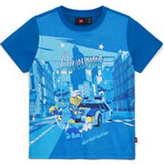 Lego Wear Vandtæt Børnetøj Lego Wear TANO 124 T-shirt kortærmet Blue