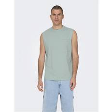 Only & Sons Dame - XL Overdele Only & Sons Relaxed Fit Ærmeløs T-shirt