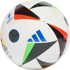 Fodbold Fußball EURO TRAININGSBALL weiß/schwarz/blau