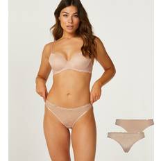 Hunkemöller Trusser Hunkemöller Angie g-streng, par Beige