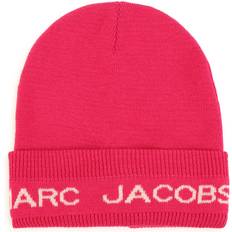 Marc Jacobs Dame Tøj Marc Jacobs Girls Pink Knitted Beanie Hat 8-12 year