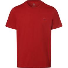 Levi's T-shirts Levi's Original Housemark Logo T Shirt Red