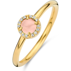 Spirit Icons Rosa Smykker Spirit Icons Euphoria Pink ring forgyldt sølv m. krystal cz str. 54