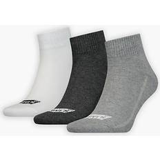 Levi's Undertøj Levi's Mid Cut Batwing Logo Recycled Cotton Socks pack Grey