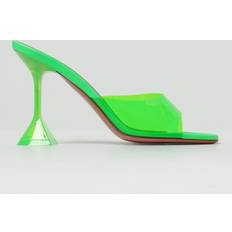 43 - Dame - Grøn Højhælede sko Amina Muaddi Heeled Sandals Woman colour Green Green