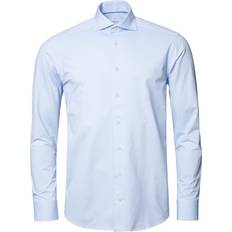 Eton Dame - Knapper Overdele Eton Ljusblå skjorta med fyrvägsstretch