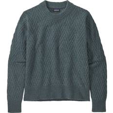 Patagonia Dame - Sweatshirts Sweatere Patagonia Recycled Wool Cable Knit Sweater, dame