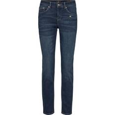 40 - Dame - W38 Bukser MAC Jeans Rich Slim Kvinde Bukser hos Magasin Blue Grey Wash
