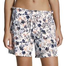 Calida Hvid Shorts Calida Favourites Flowers Shorts White w Flower