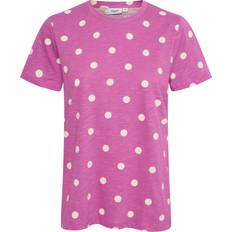 Saint Tropez Rund hals T-shirts & Toppe Saint Tropez UlipSZ T-shirt Pink