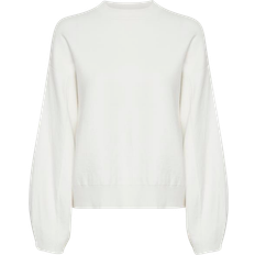 Gestuz Hvid Sweatere Gestuz Trøje TalliGZ Pullover Hvid