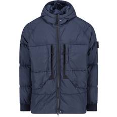 Stone Island Blå Jakker Stone Island Crinkle Reps R-NY Down Jacket Navy