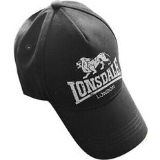 Lonsdale Kasketter Lonsdale Unisex's LEISTON Double Pack Cap, Black, One